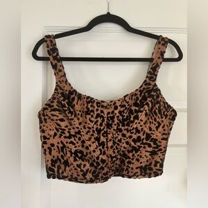 House of CB Leopard Print Top